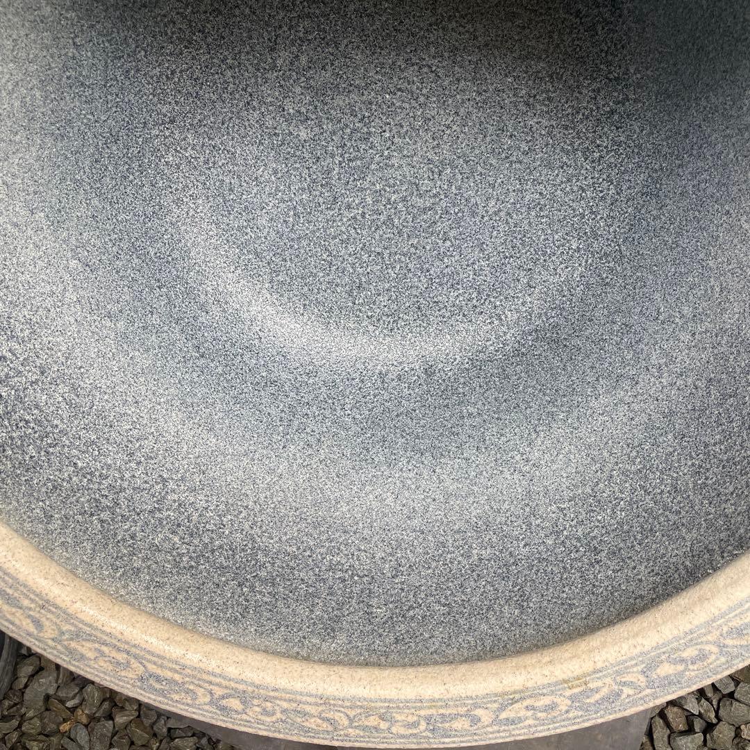 睡蓮鉢　金魚鉢　メダカ鉢　水鉢　21号63cm 大型