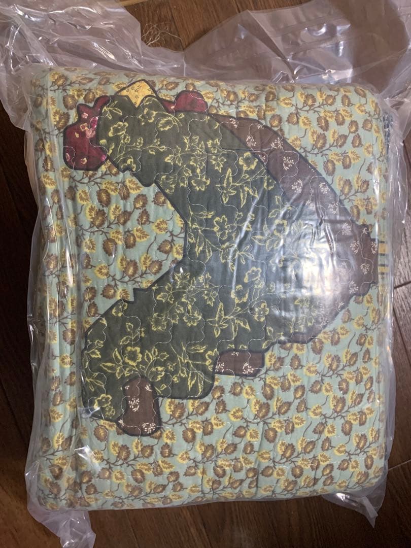 キルトベッドカバー3点セット綿マルチカバー キルティング AO