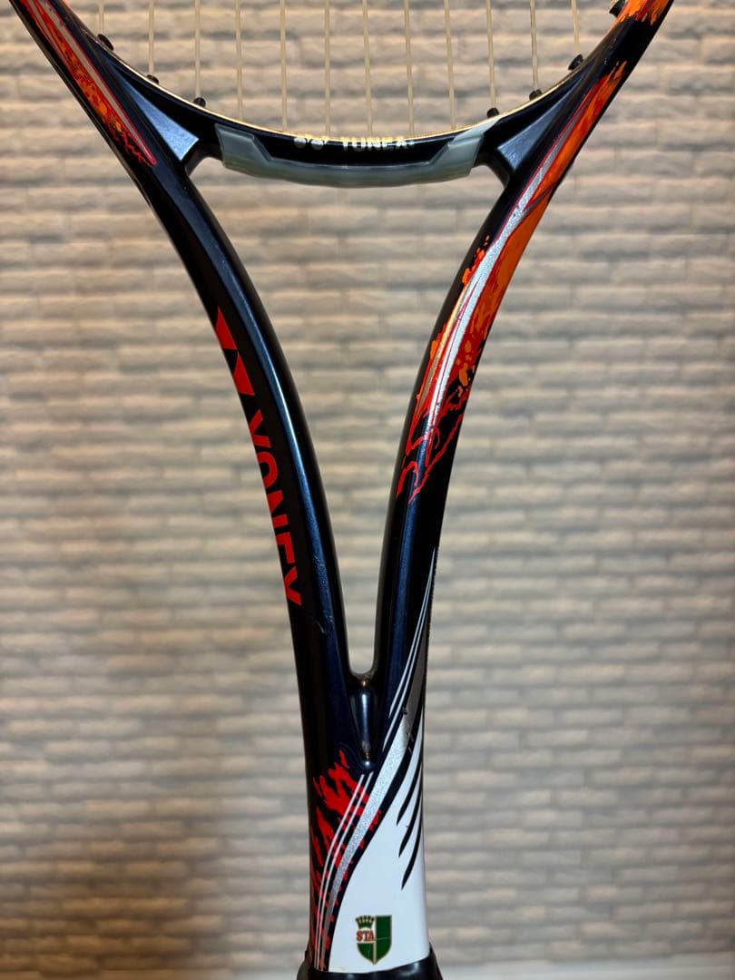 【◎美品•ケース付】GEOBREAK 70Sテニスラケット 黒/オレンジ