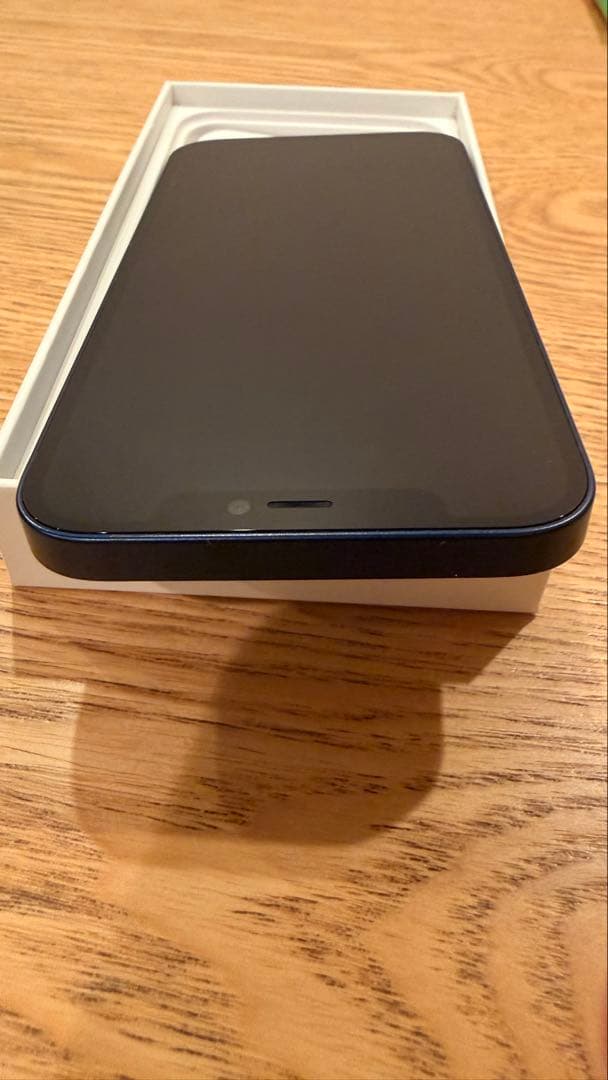 Apple iPhone 12 青 充電ケーブル付き