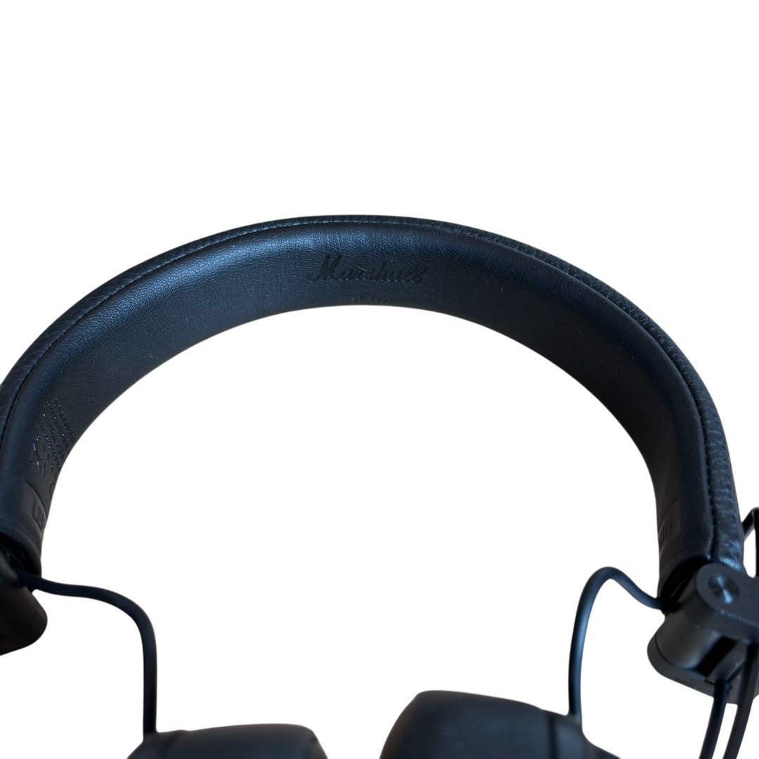 Marshall ワイヤレスオンイヤーヘッドホン Major Ⅳ ブラック