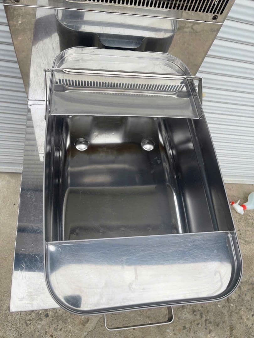 福岡配送無料　ガスフライヤー タニコー TGFL-45C LPガス　2019年製