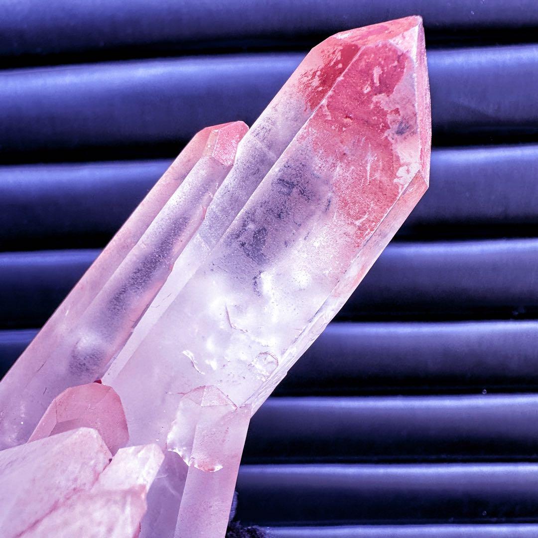 希少❗️絶品❗️超綺麗♡超強いパワー ピンクヒマラヤ クラスター水晶天然石A1535