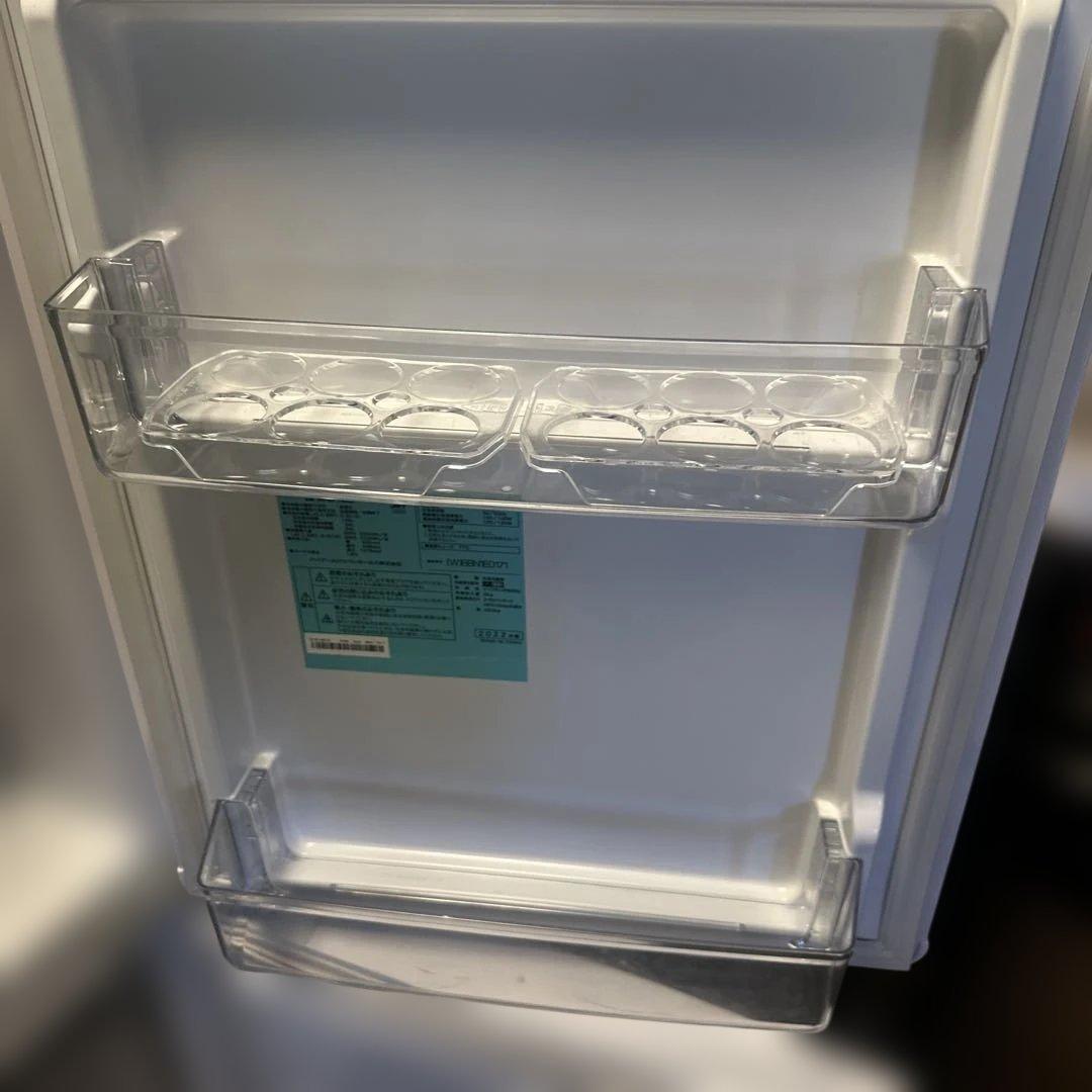 2022年製　Haier 148L 冷蔵庫【JR-NF148B-W】