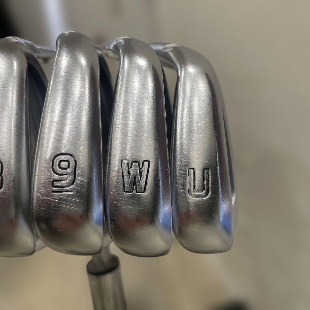 PING i210 アイアン 5〜U 7本セット 黒ドット モーダス120 Ｓ