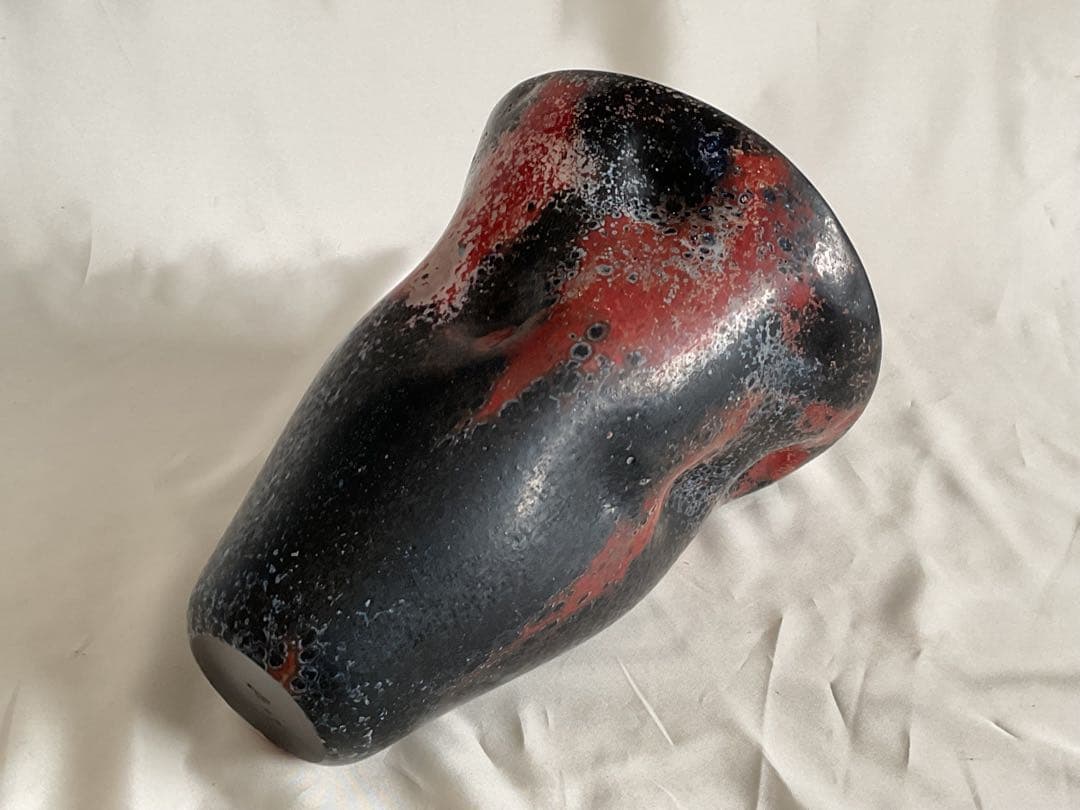 岩田藤七(1893~1980)「ガラス花器」富士山春1961年