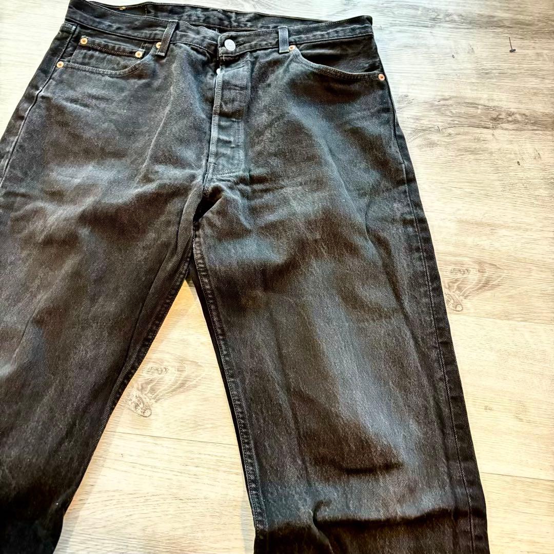 90年代 USA製 Levi’s 501 黒フェード ストレート#477