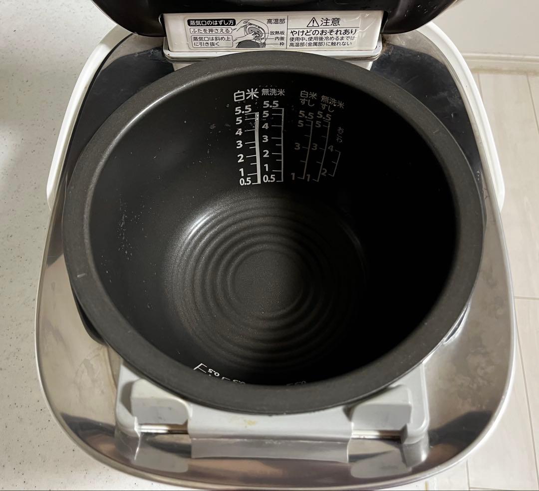TOSHIBA 東芝 真空圧力 IH ジャー炊飯器 RC-10VXP 美品