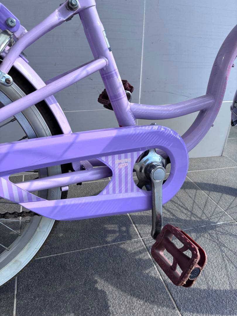 子供用自転車 ダイワサイクル 20インチ　パープル