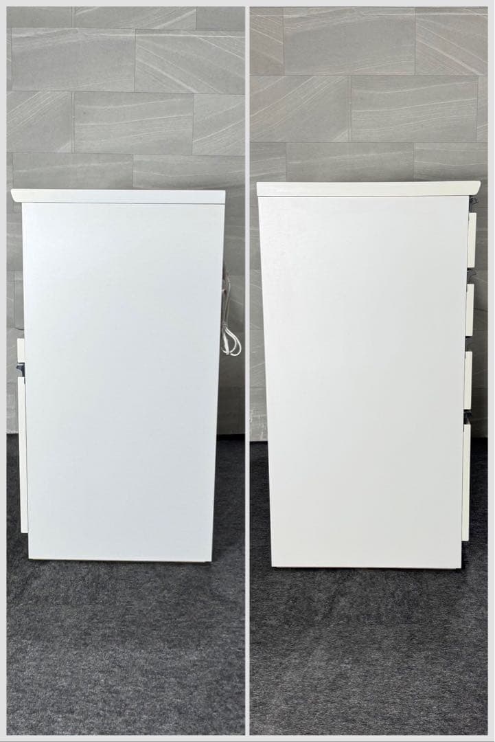 ニトリ キッチンカウンター 幅90cm 食器棚 白 ホワイト d5127