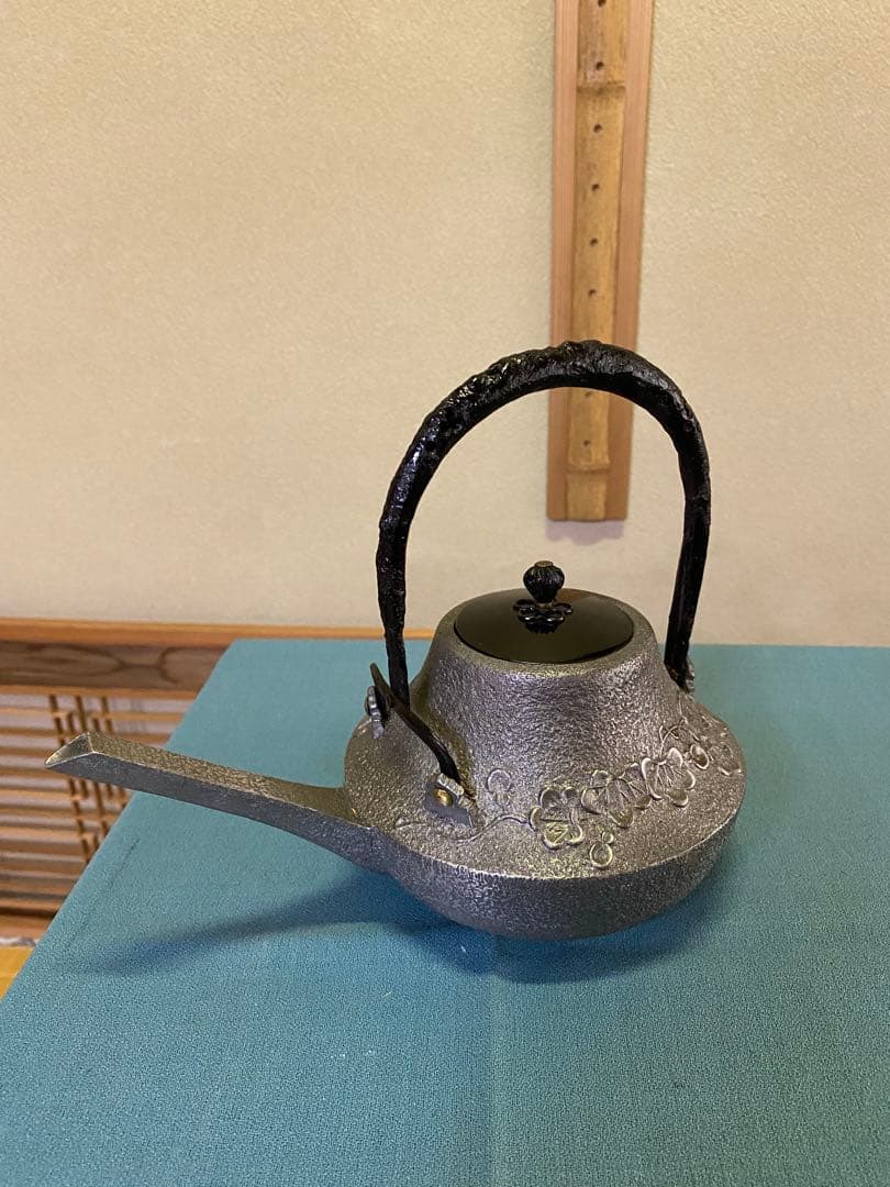 茶道具/酒器 銚子 鉄瓶 茶事 懐石 一対
