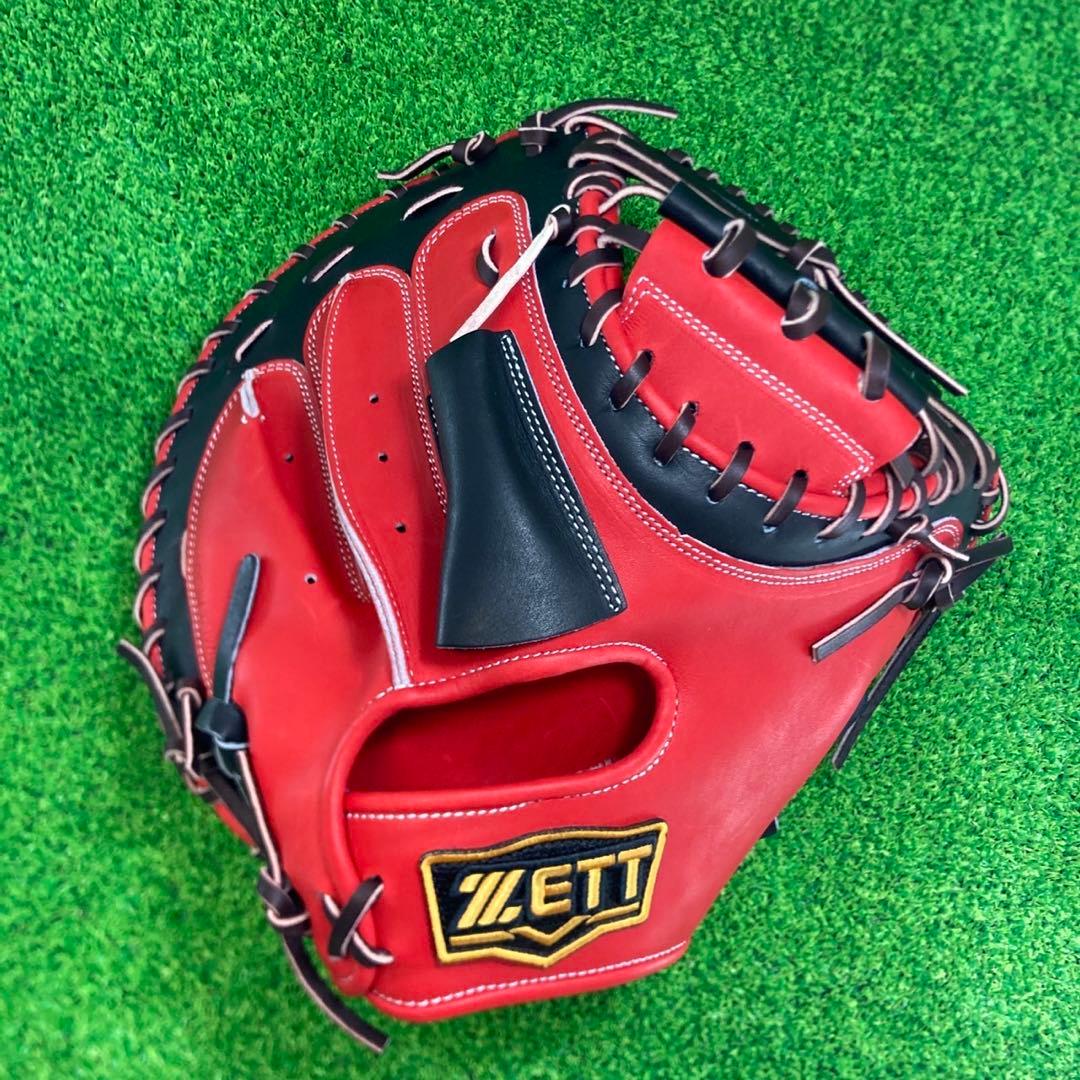 ゼット ZETT 捕手用 キャッチャーミット 硬式野球 グローブ 右投げ 474