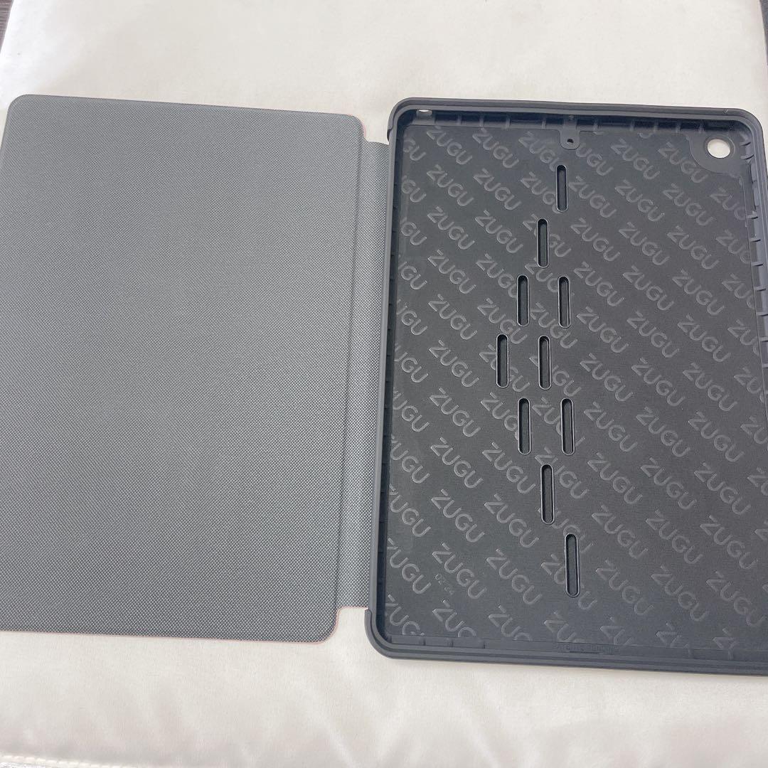 ZUGU iPadケース第9/8/7世代10.2インチ　カバー　ローズピンク