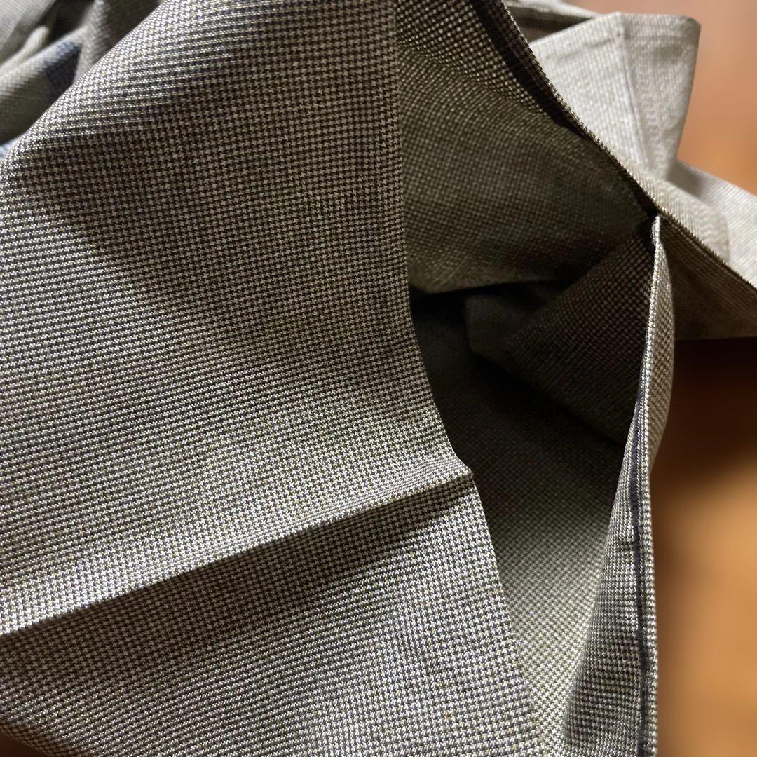 大島一元織　単衣ロング￼道中着