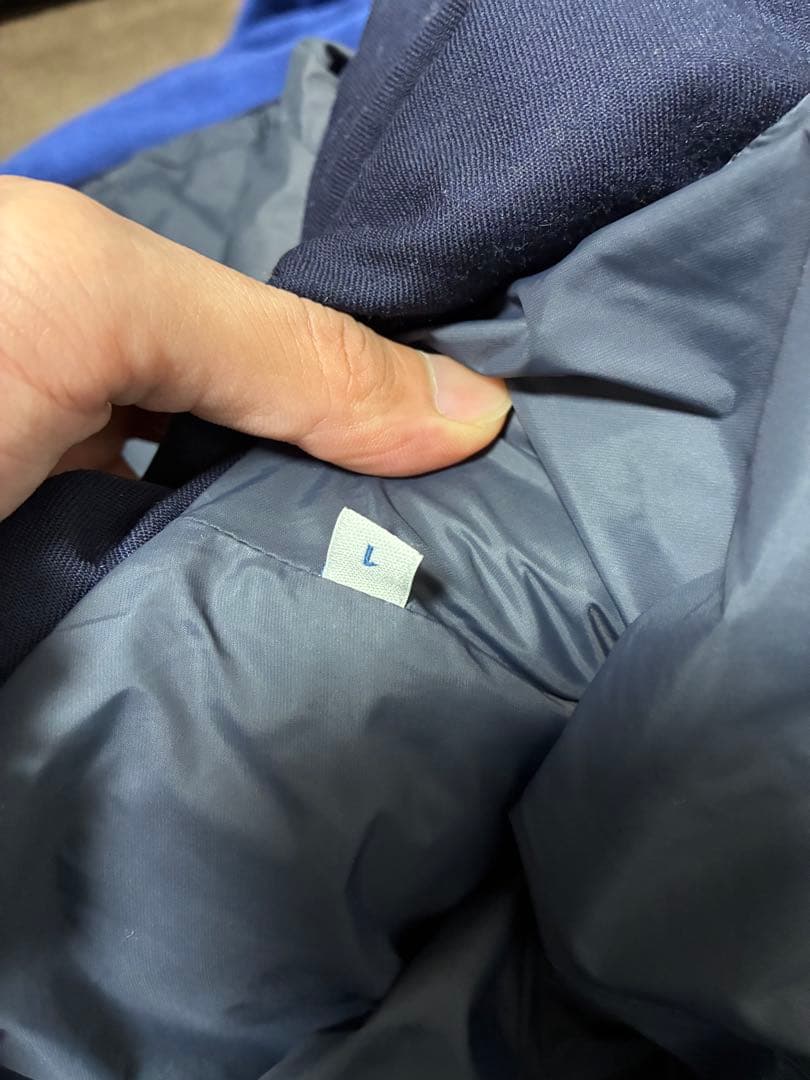 お値下げ依頼　【美品】MONCLER モンジュネーブル　ネイビー