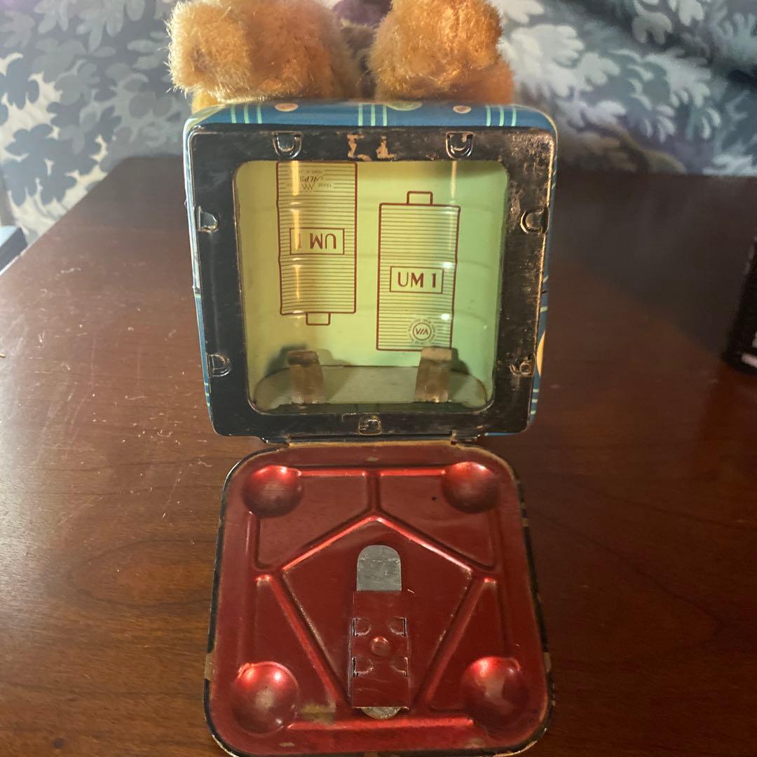 アルプス シャボン玉を吹く猿Bubble Blowing Monkey 動作品