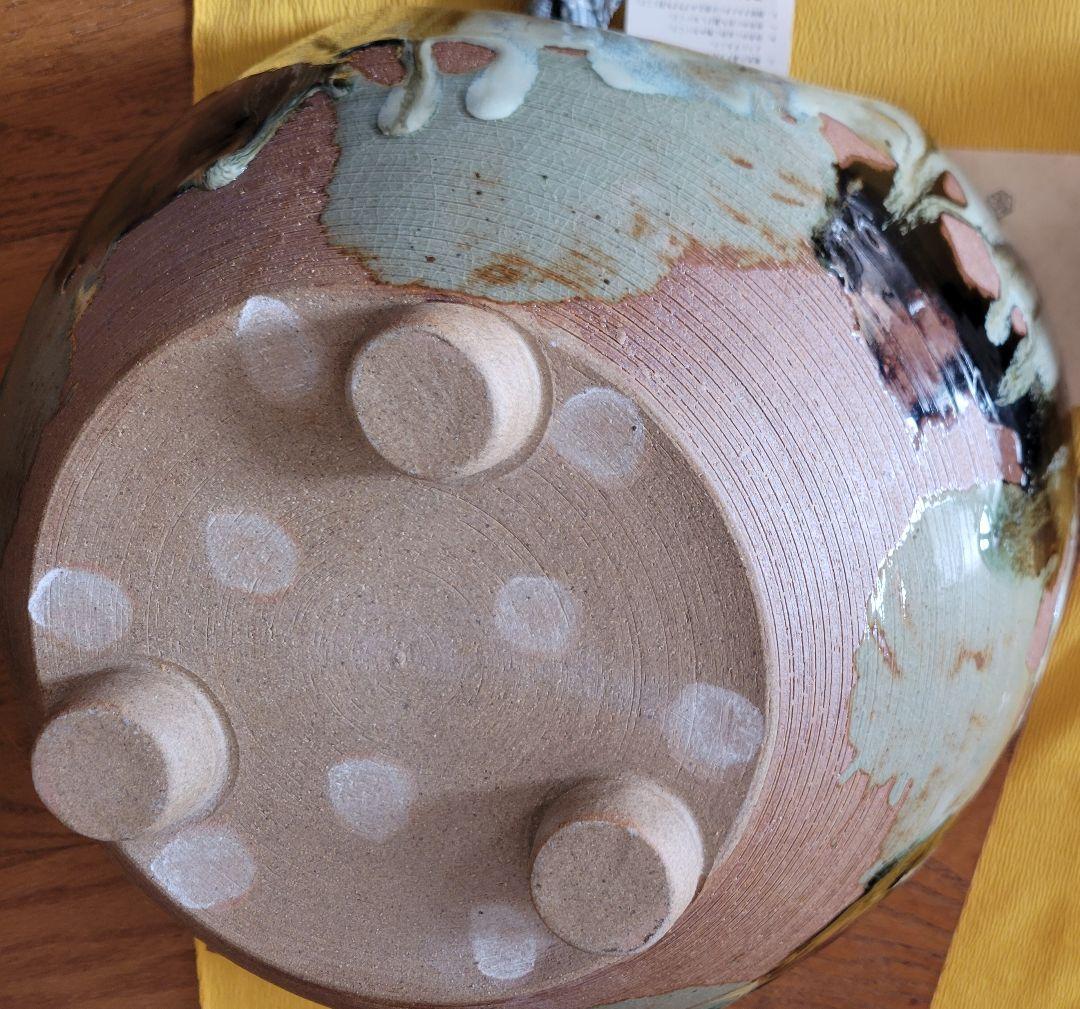 美品 陶器風炉★電熱器、楡材敷板、特注品金属底板のセット