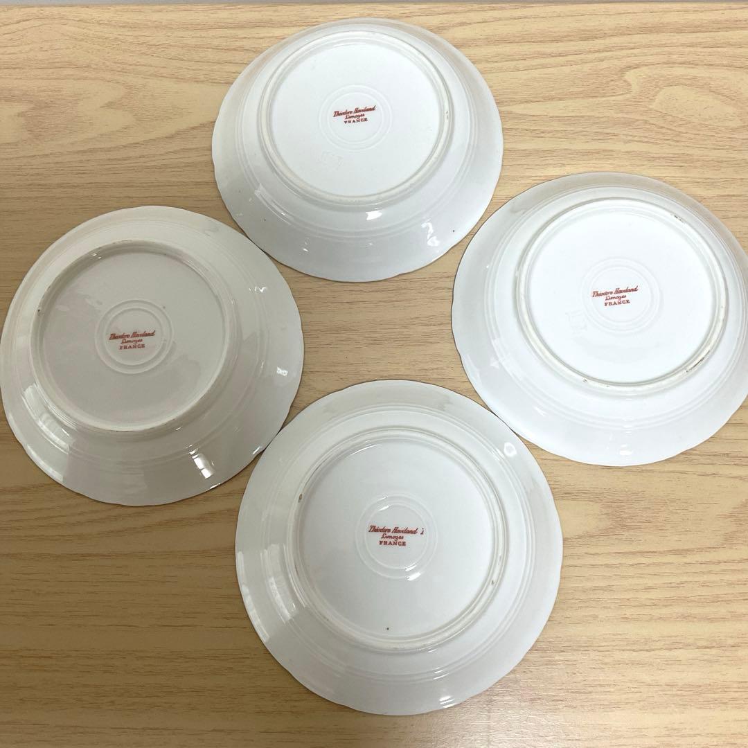 セオドア　アビランド リモージュ 597 ベリーボウル　④ 4枚セット