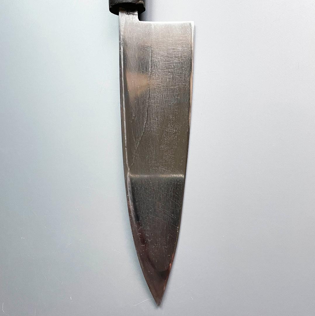 東源久一 出刃包丁 6.5寸（刃渡り193cm） 水牛柄