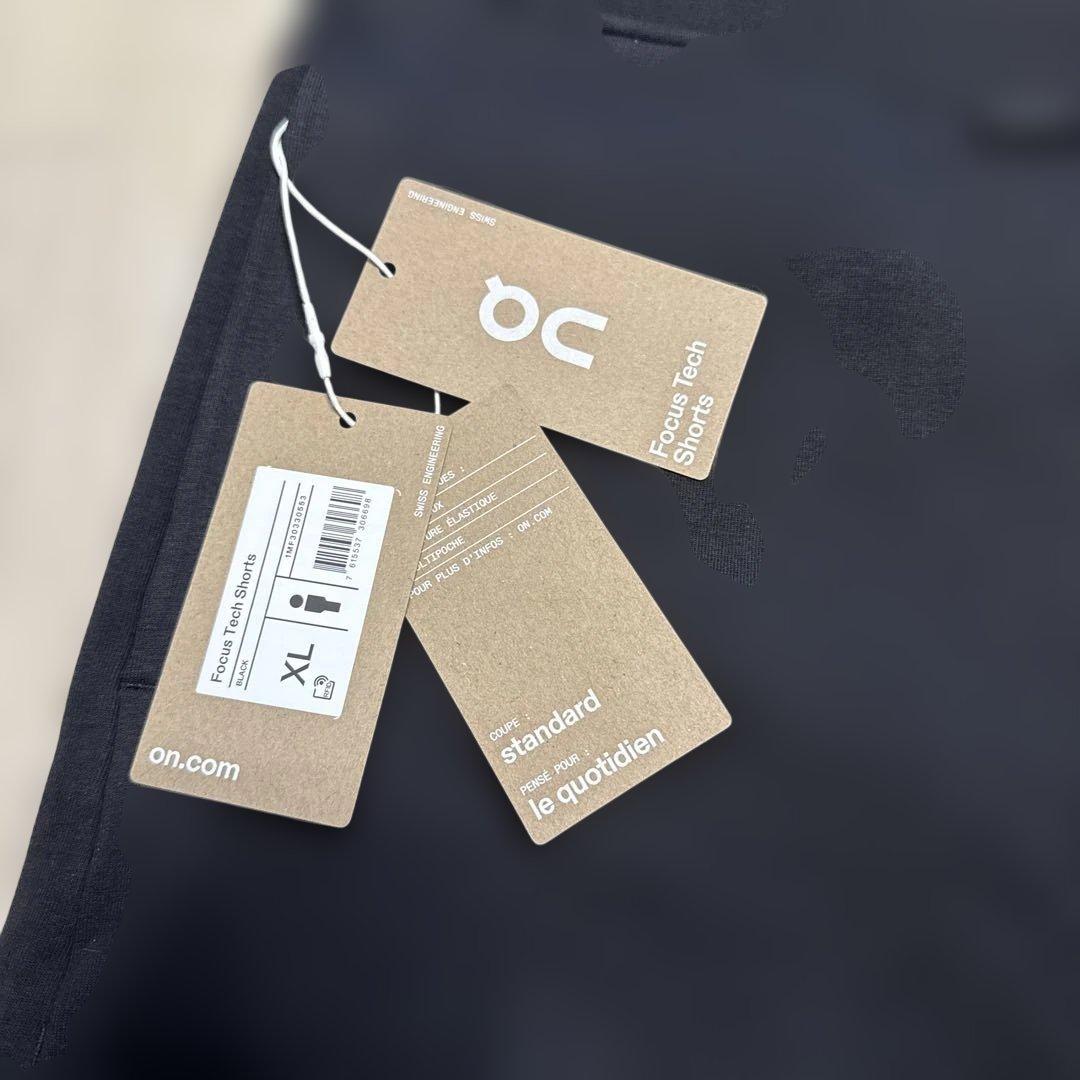 【新品タグあり】Focus Tech Shorts Black XL