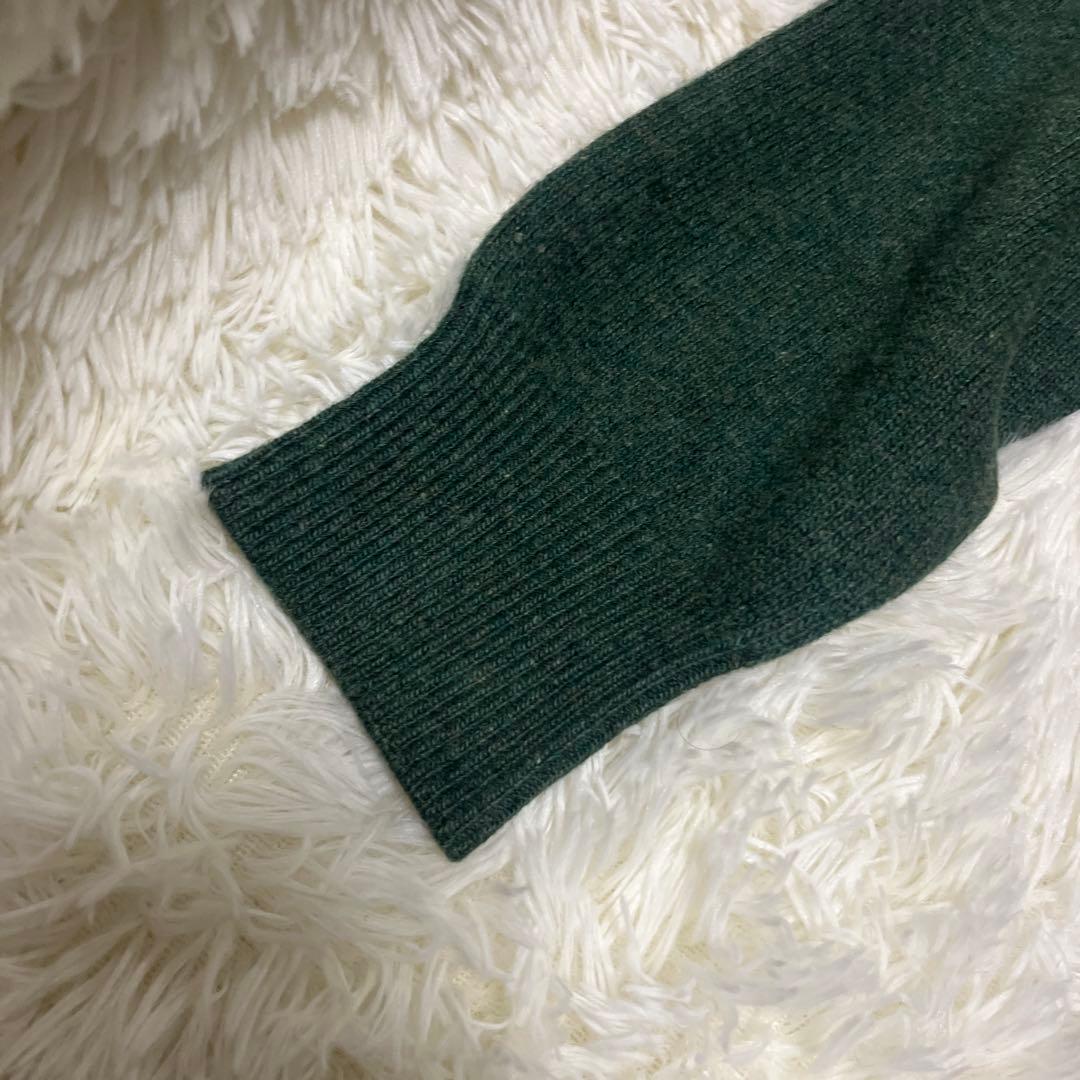 【極美品】✨ゼニア カシミヤ100% タートルネック ニット L イタリア製