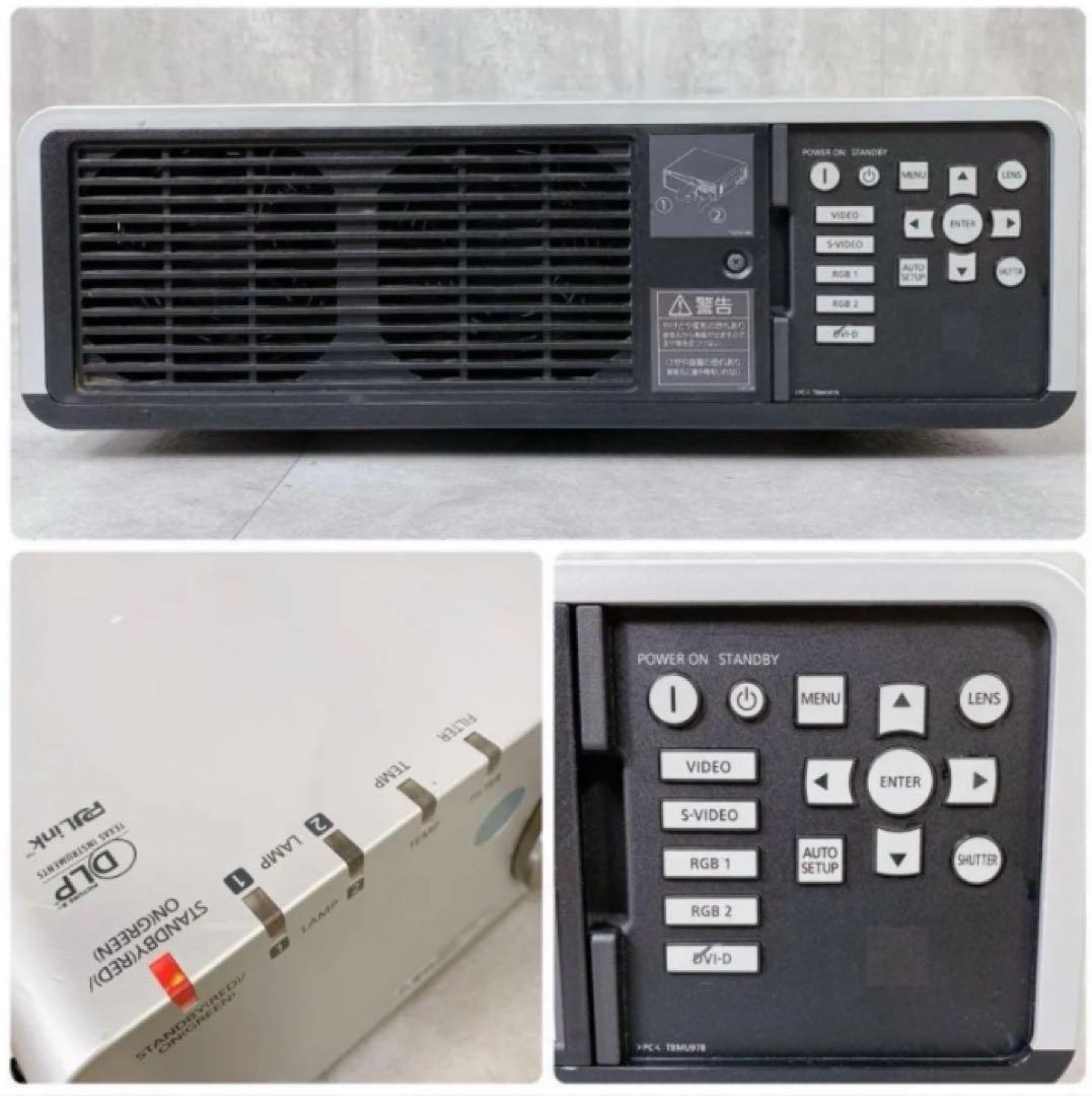 W190 Panasonic PT-D6000S プロジェクター DLP方式