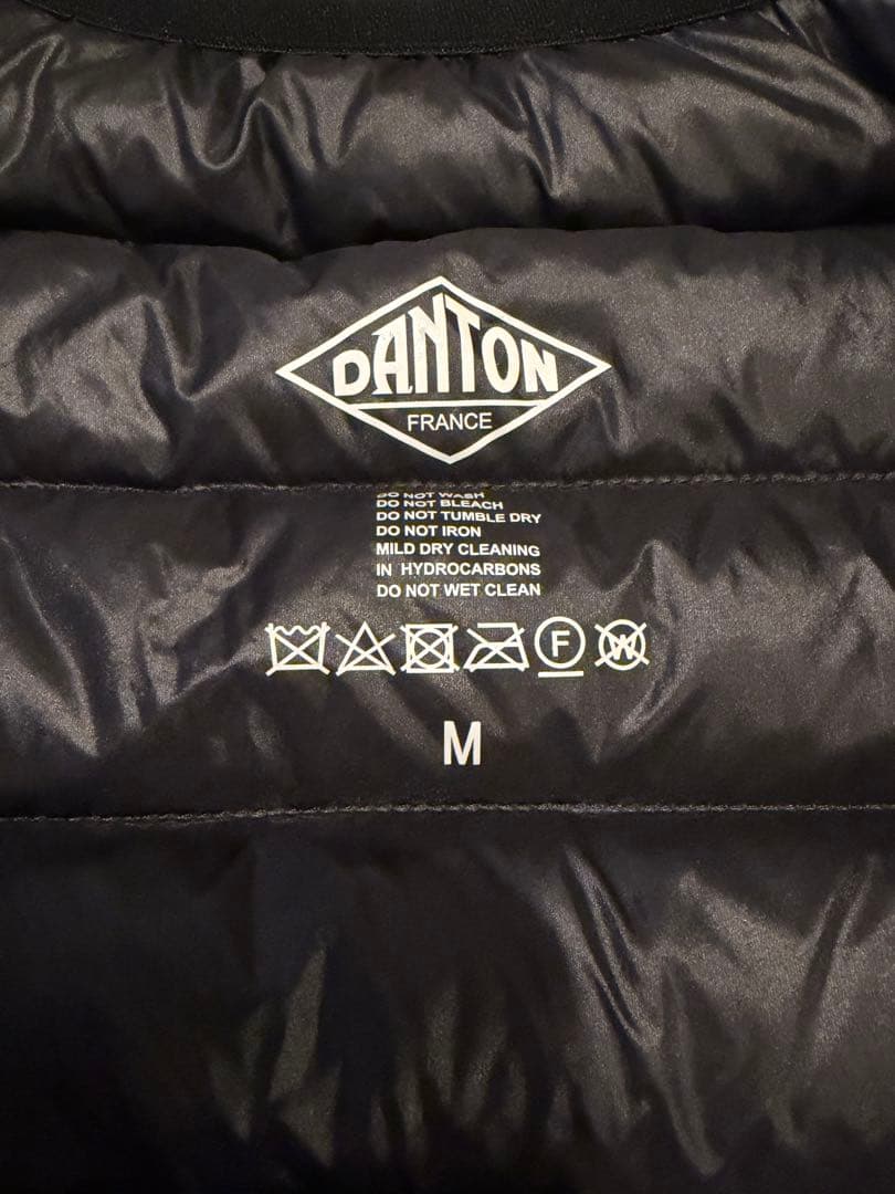 DANTON ダントン　ダウンベスト　CREWNECK インナーダウン