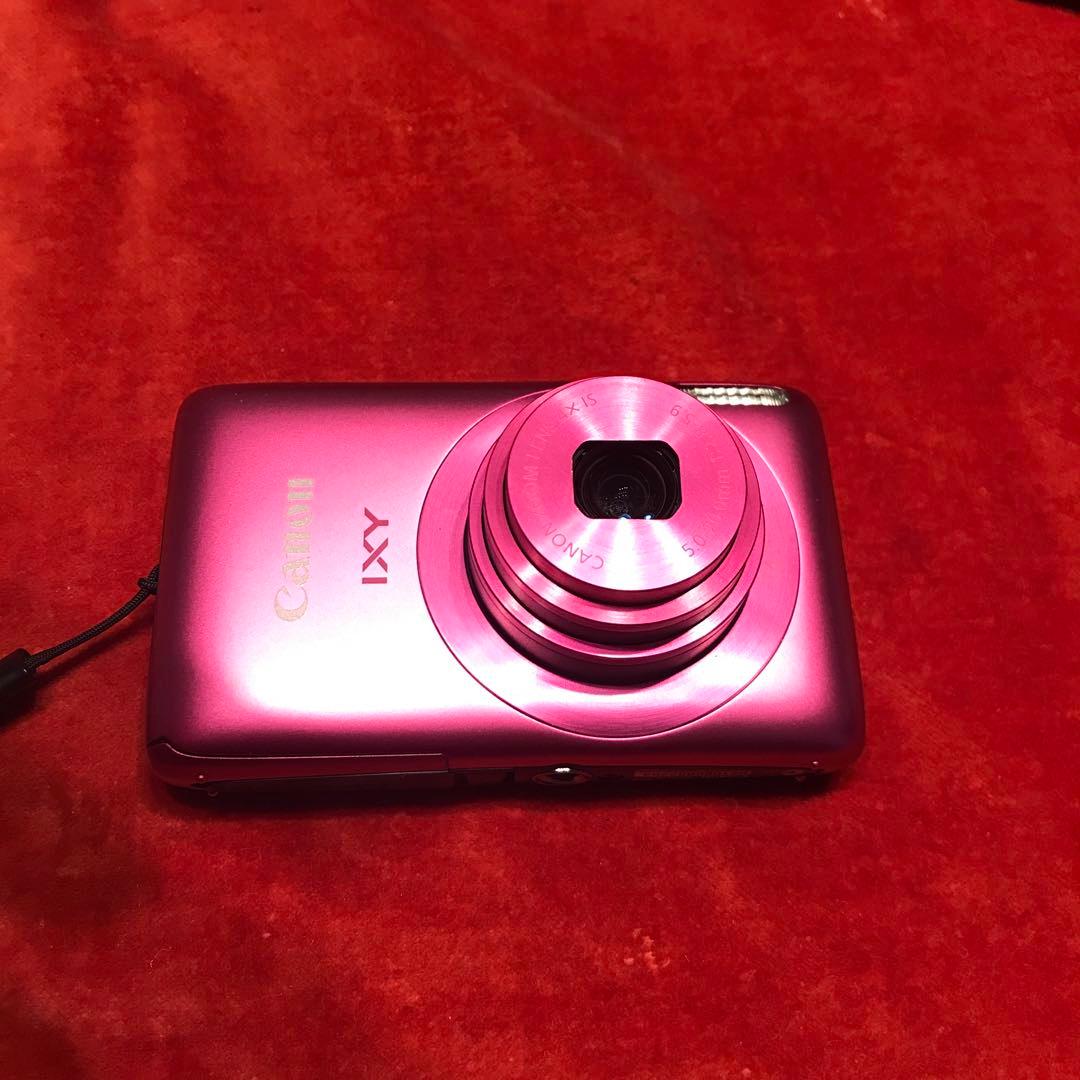 美品　Canon IXY 400F ピンク デジカメ コンデジ キャノン