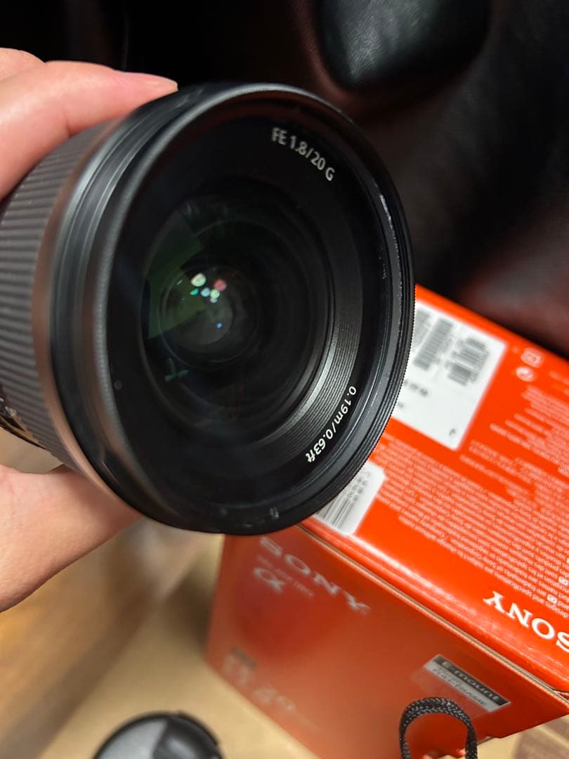 SONY FE 20mm F1.8 G レンズ
