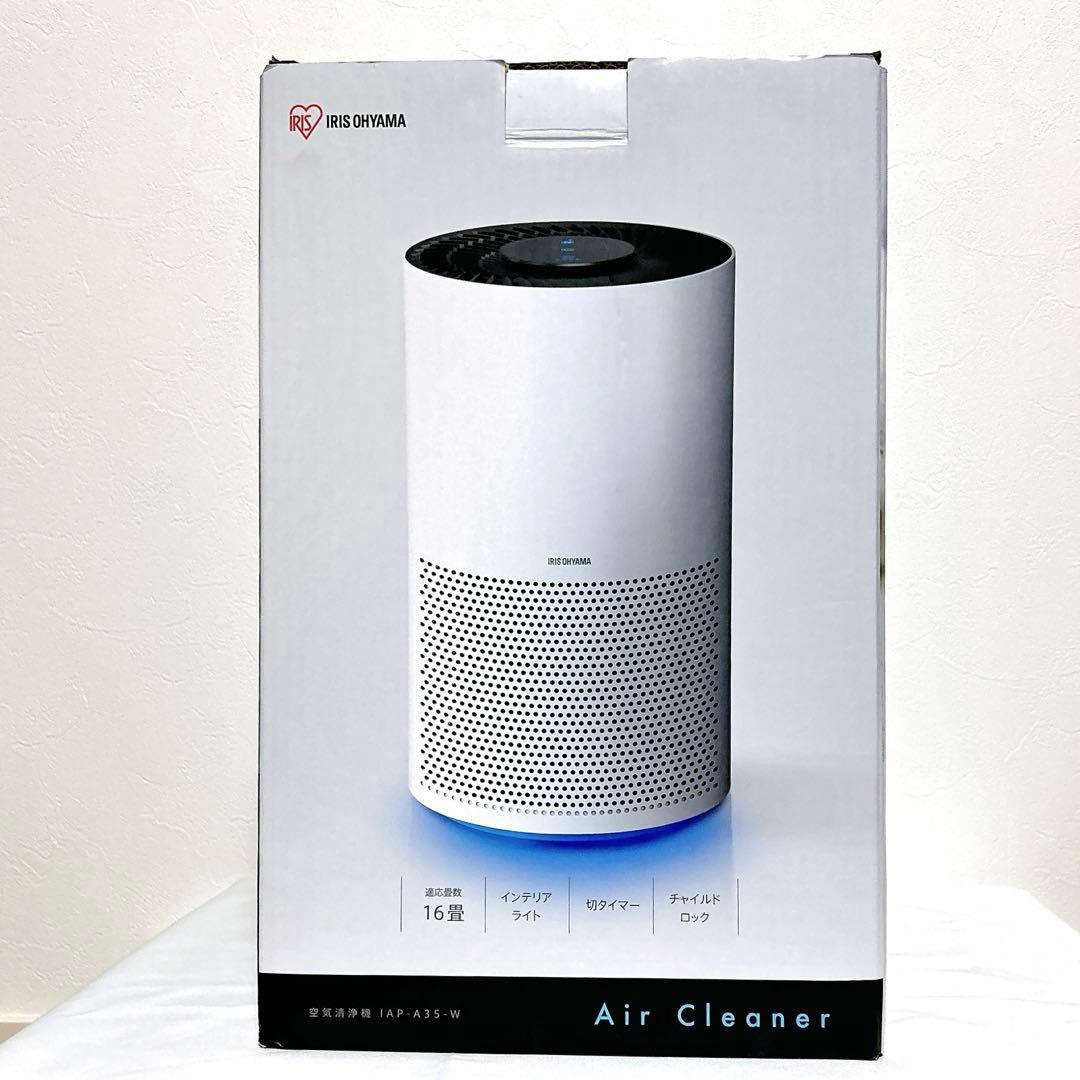 IRIS OHYAMA IAP-A35-W 空気清浄機