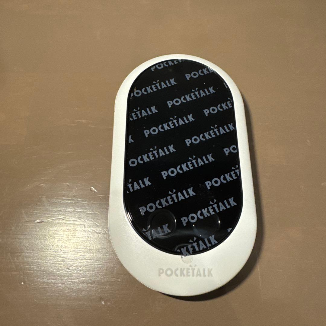 未使用品 ポケトーク W1PWW ホワイト POCKETALK 1150