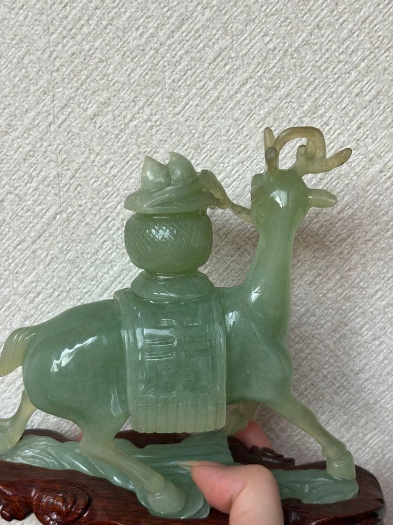 シカ　置物