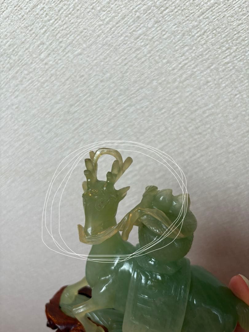 シカ　置物