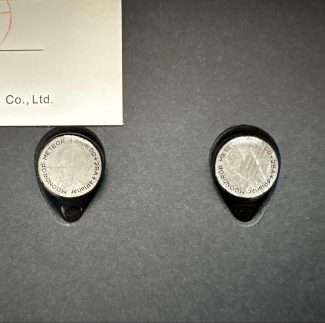 MOONDROP 水月雨 流星 meteor 今月末まで値下げ 清泉イヤーチップ