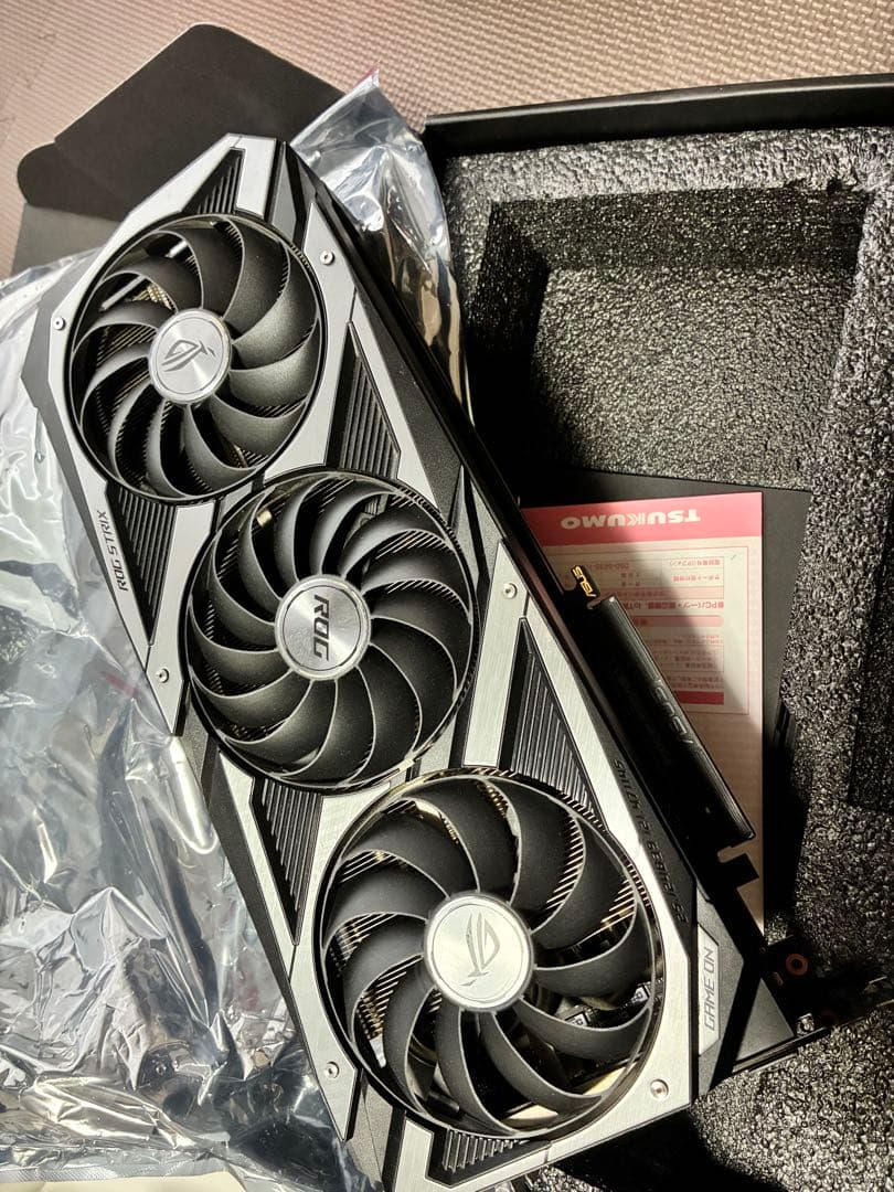 w*l様 ROG STRIX RTX 3080 O10G GAMING （中古、