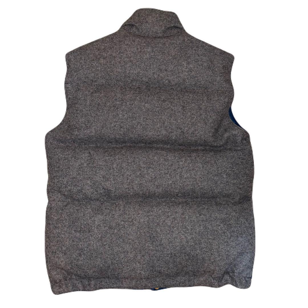 【USA製 ウール】 CRESCENT DOWN WORKS ダウンベスト S