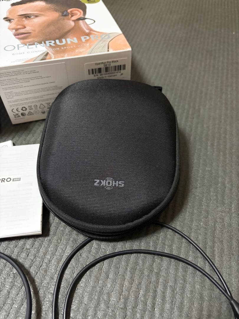 OpenRun Pro by SHOKZ ランニング　イヤホン　骨伝導