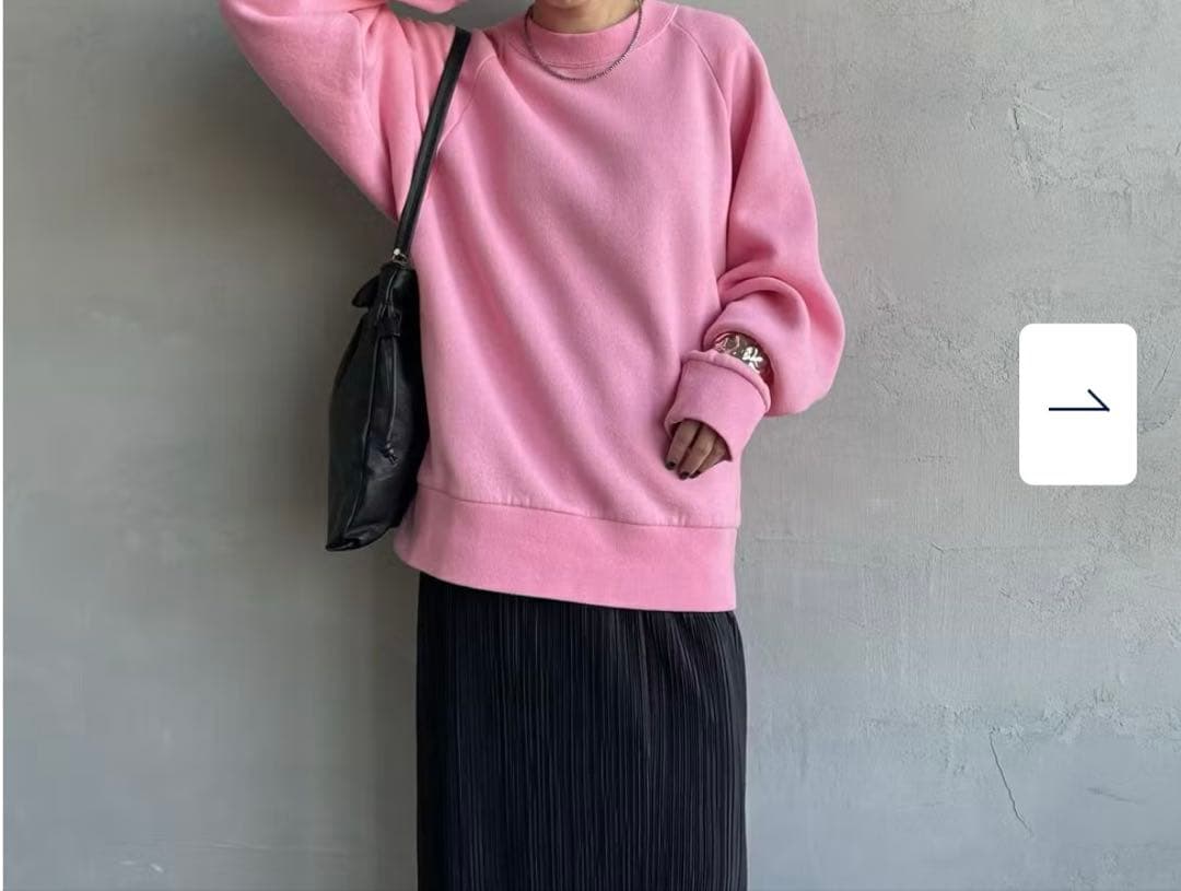 シンゾーン　コモンスウェットピンク