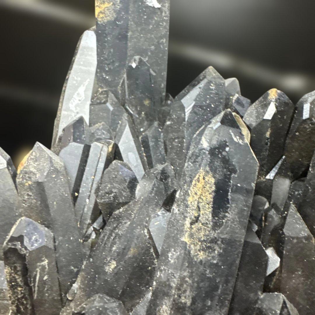 モリオン クラスター 黒水晶 原石 浄化 魔除け 強力守護 天然石