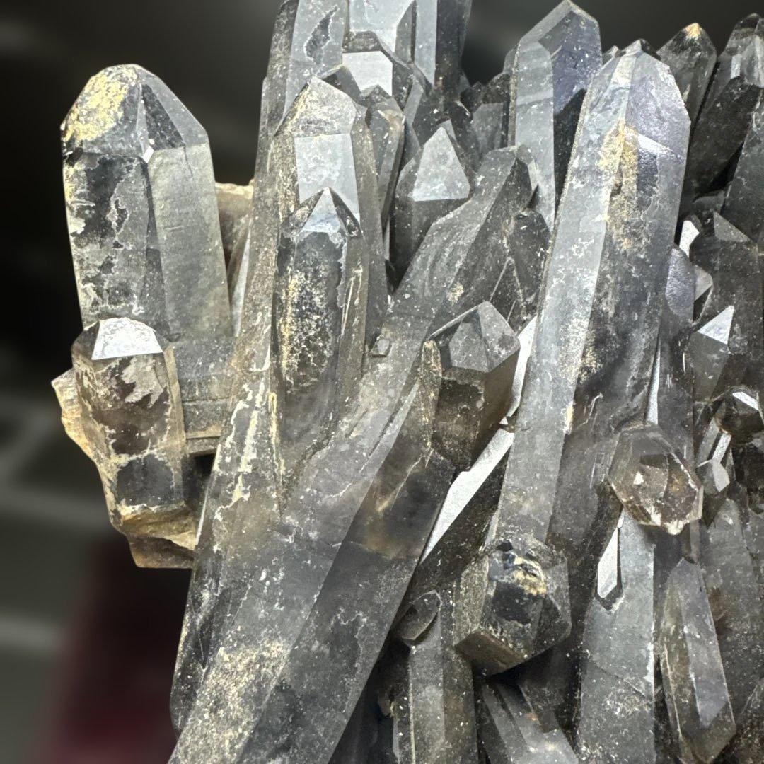 モリオン クラスター 黒水晶 原石 浄化 魔除け 強力守護 天然石