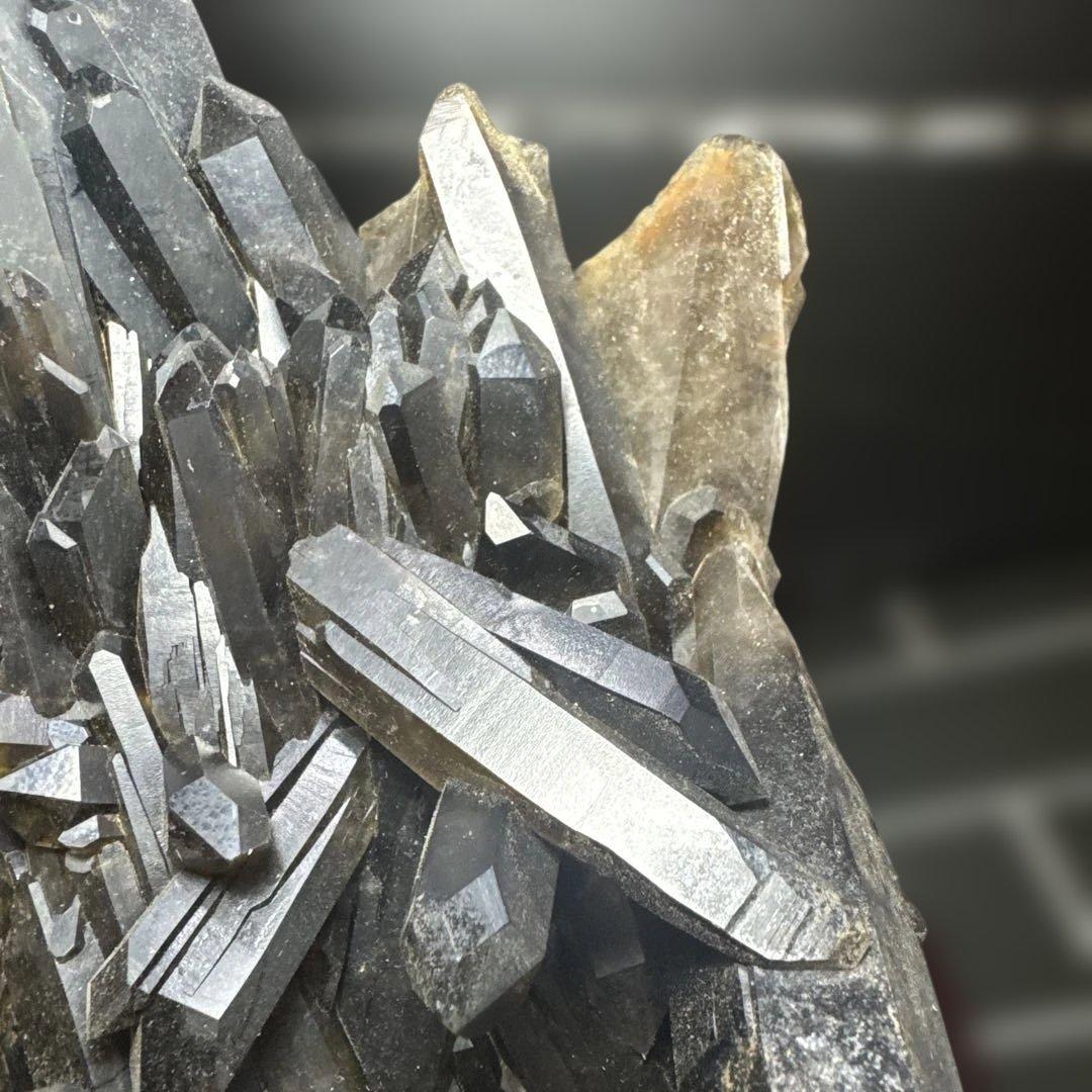 モリオン クラスター 黒水晶 原石 浄化 魔除け 強力守護 天然石