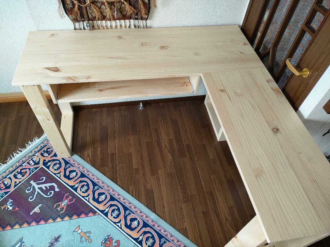 【簡単組立式】L型デスク DTMデスク ゲーミングデスク PCデスク コーナー