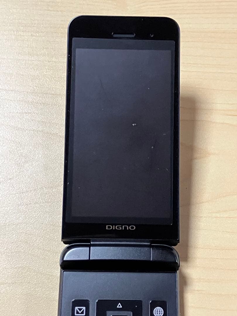 極美品 DIGNO ケータイ3 NP902KC ソフトバンク SIMフリー U6