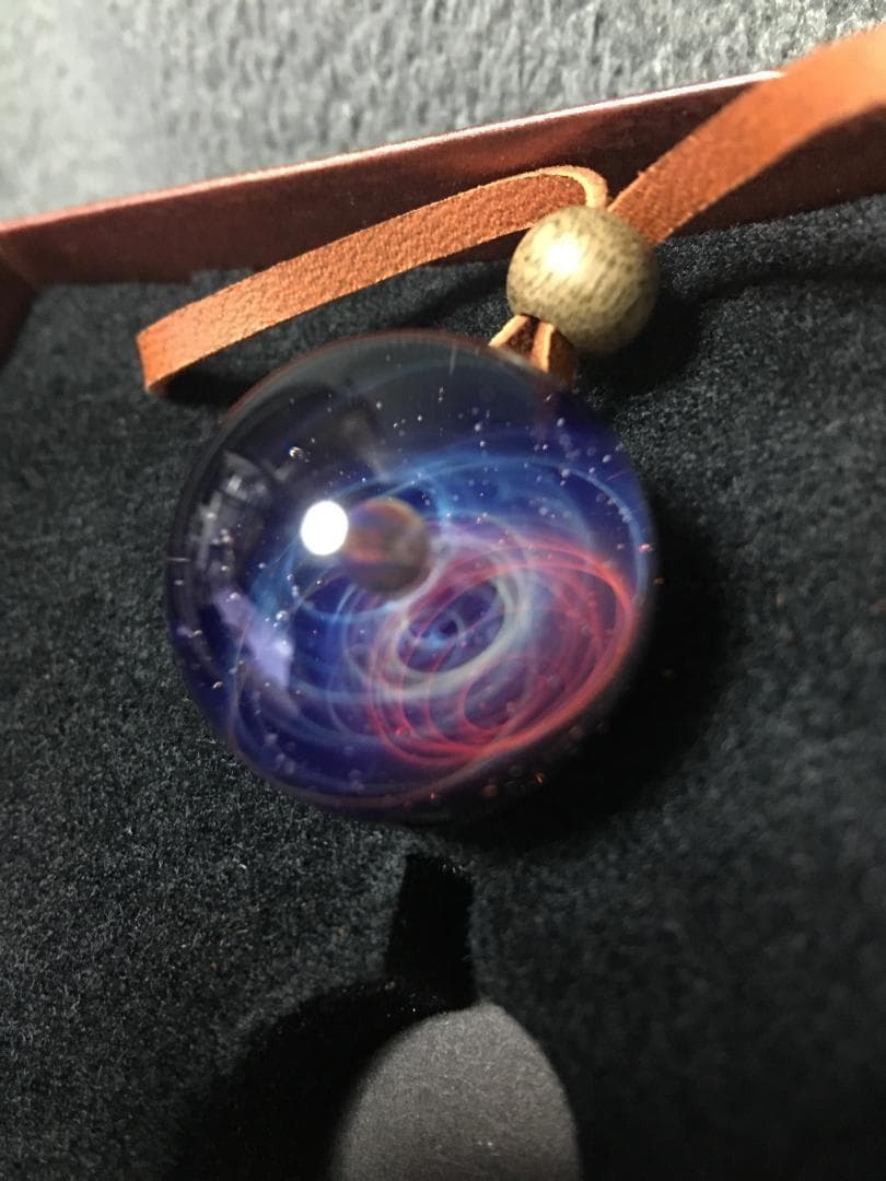 正規品 赤タイプ 宇宙ガラス ブラックオパール +α プラスアルファ