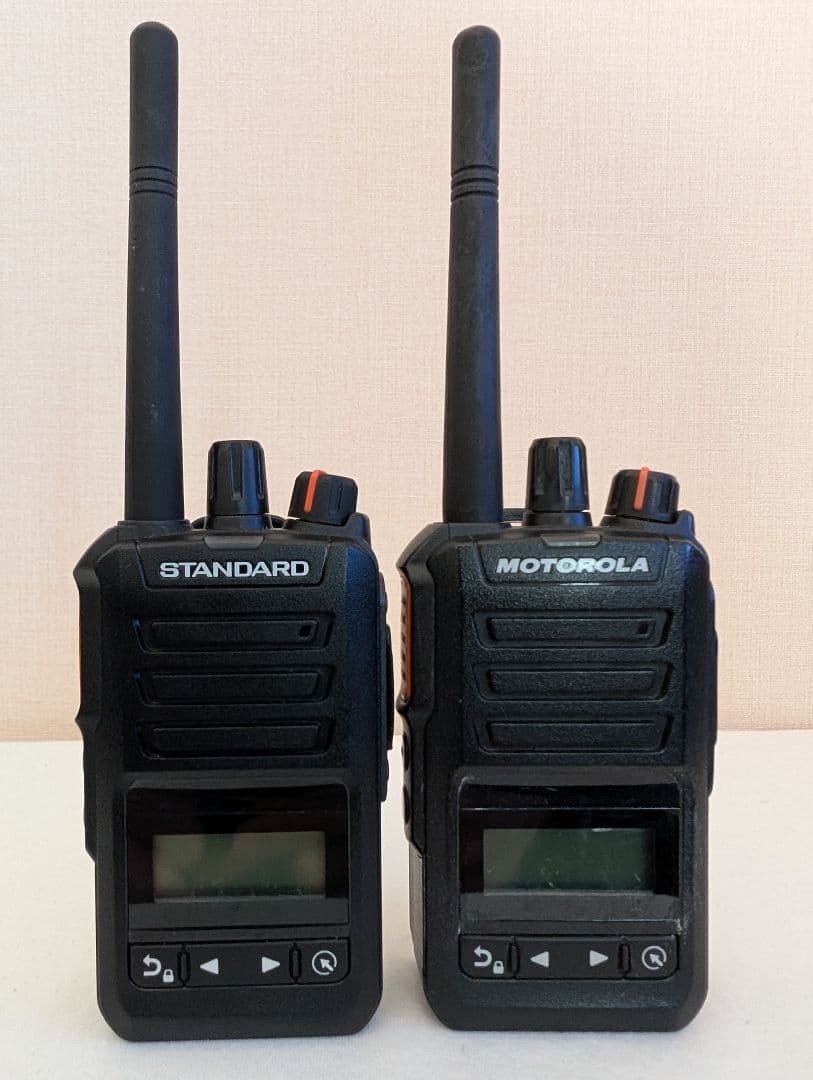 スタンダード デジタル簡易無線機 登録局 VXD30 2台 イヤホンマイク付