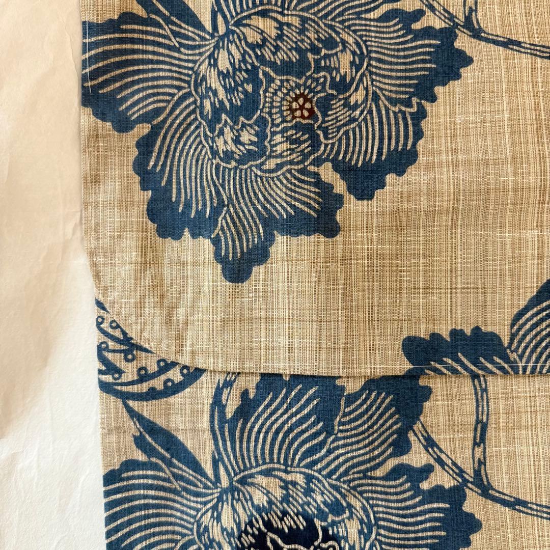 竺仙 奥州小紋 牡丹