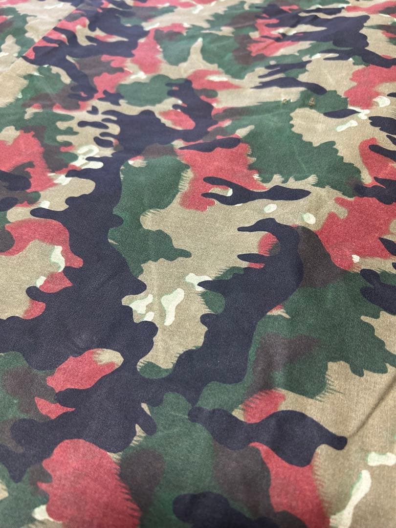 ①スイス軍幕 アルペンカモ 1枚