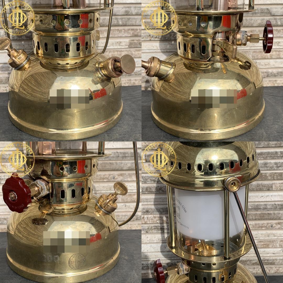 【初期モデル】OPTIMUS 1200 M 真鍮 予熱バーナー レバー式