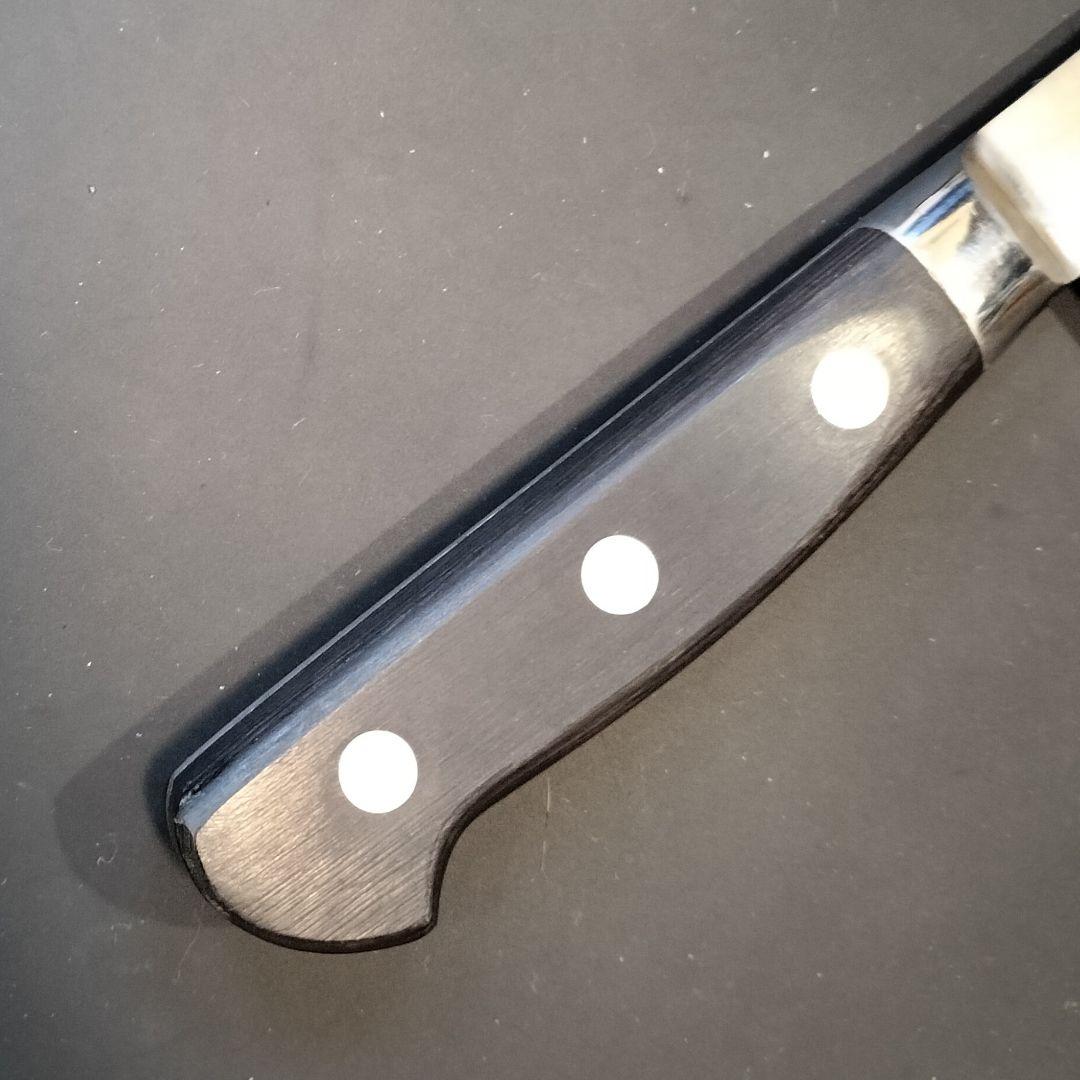 有次 特製 全鋼 日本鋼(SK鋼) ハガネ 牛刀 24cm 研ぎ済み 京都 包丁