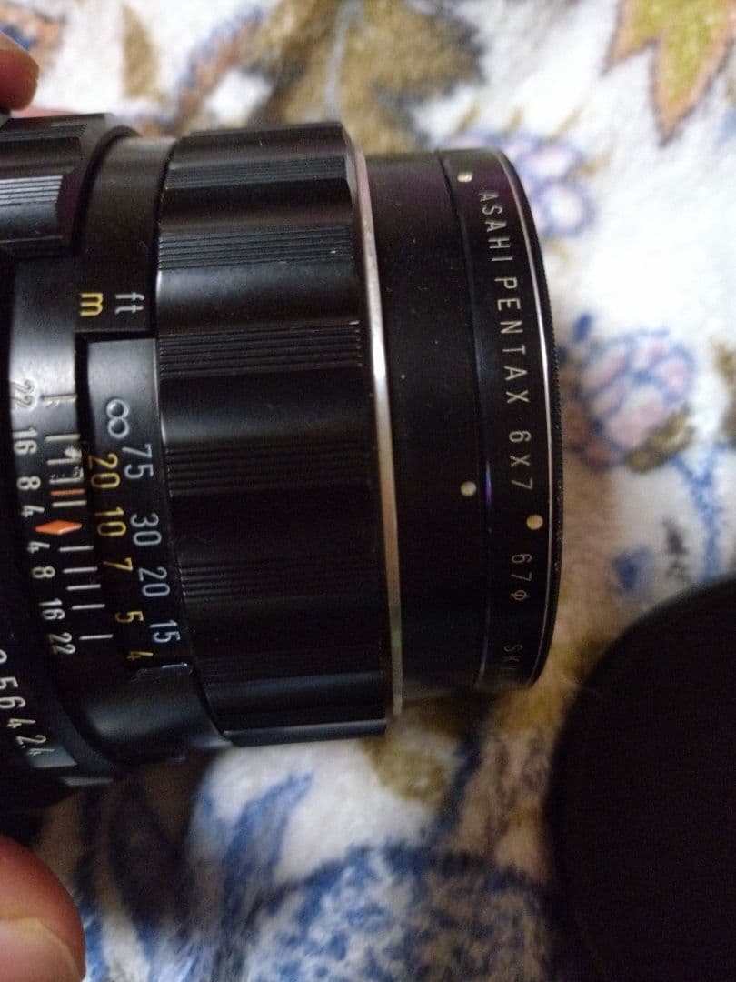 ASAHI PENTAX 6x7 【通称バケペン】中判フィルムカメラ　動作未確認